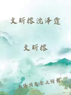 文昕榕沈泽霆